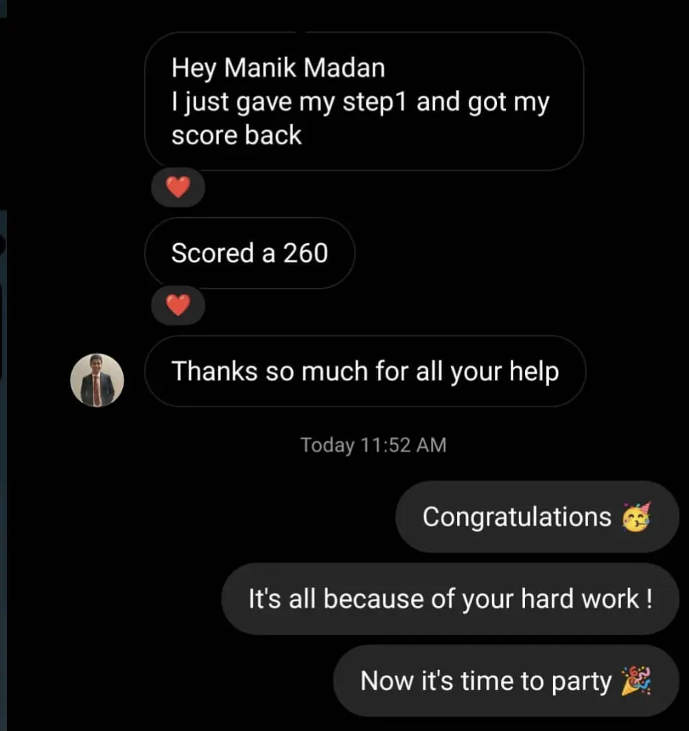 Coaching testimonial