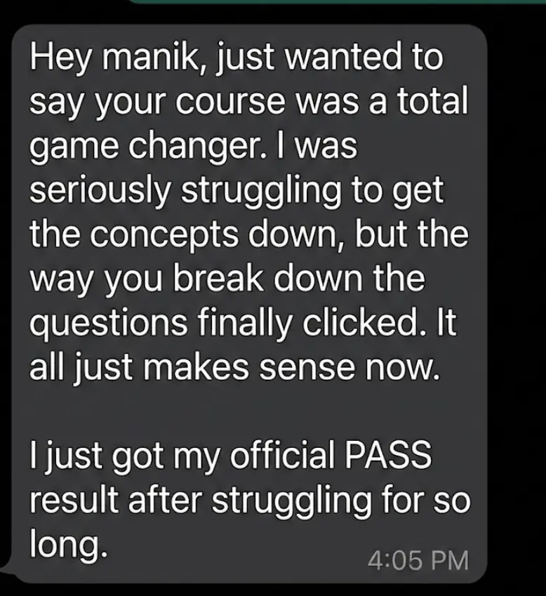 Coaching testimonial