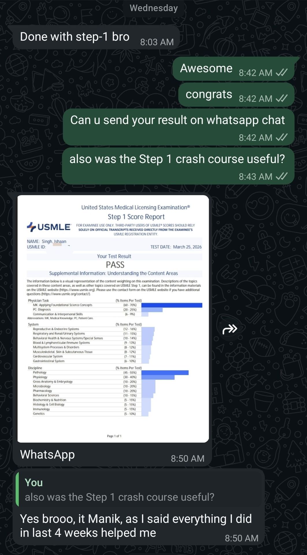 Coaching testimonial