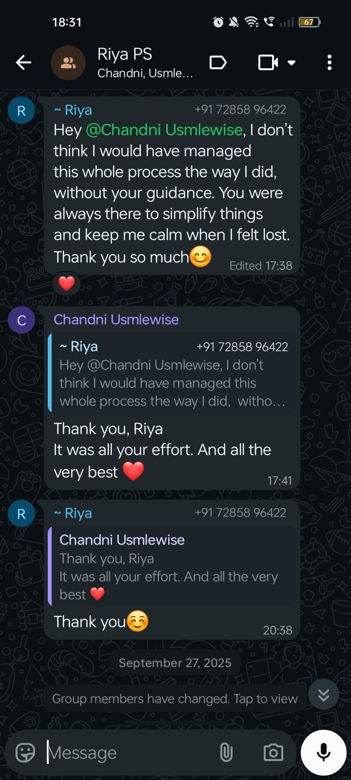 USMLE Wise student match testimonial