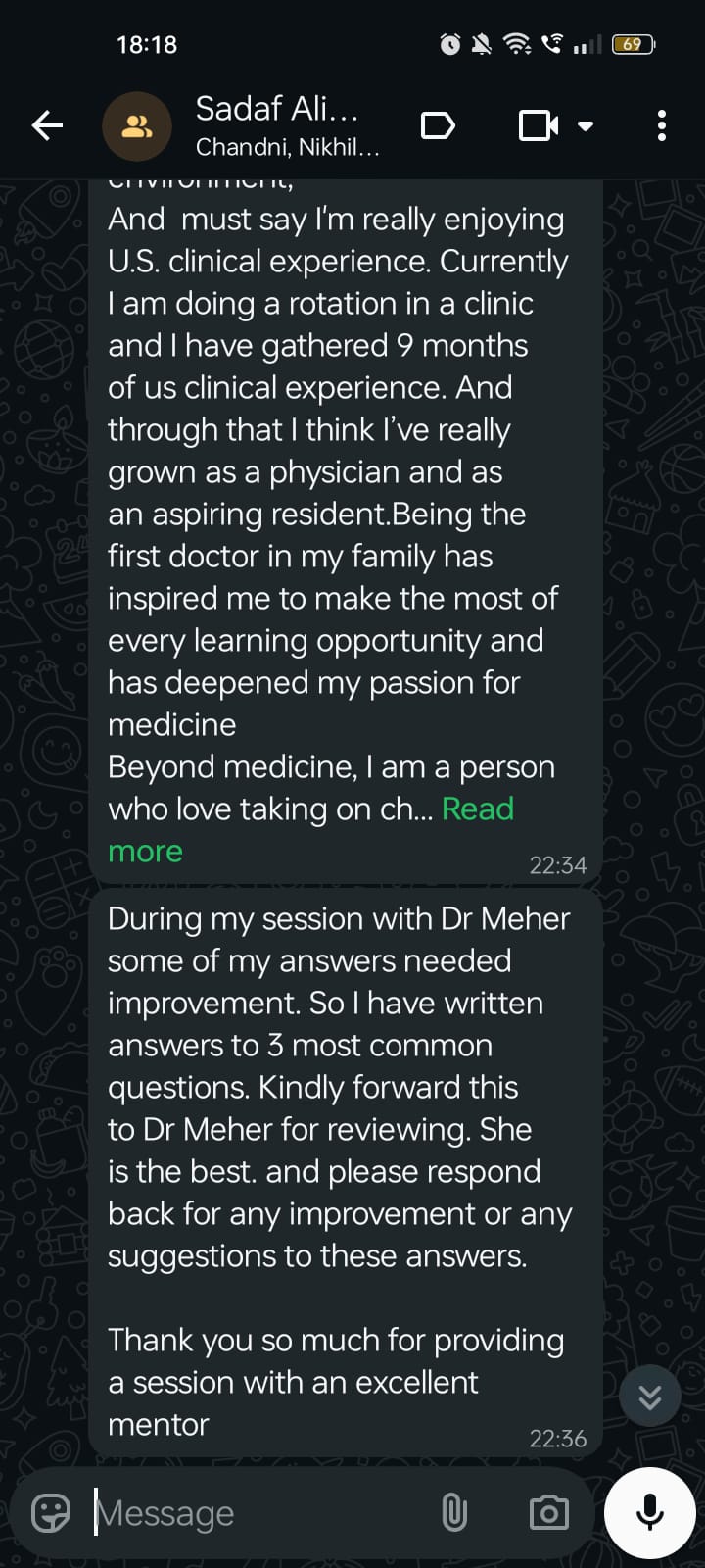 USMLE Wise student match testimonial